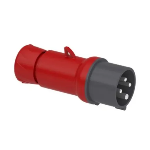 Schneider Electric Jack Plug Cable Mount Wander Plug Plug, 3Pole 16A - PKE16M434 product image