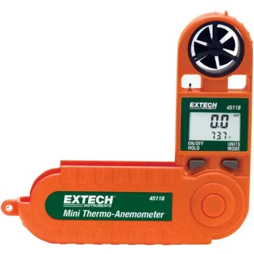 Extech 45118 Rotary Vane Anemometer, 20m/s Max, Measures Air Velocity product image