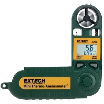Extech 45158 Rotary Vane Anemometer, 20m/s Max, Measures Air Velocity product image