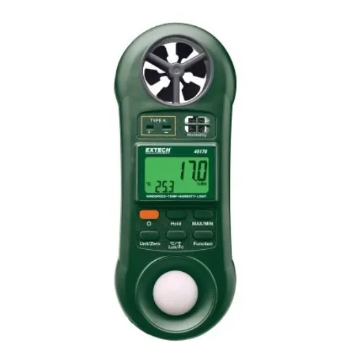 Extech 45170 Rotary Vane Anemometer, 30m/s Max, Measures Air Velocity product image