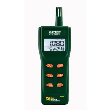 Extech CO250 Air Quality Monitor for CO2, +60°C Max, 99.9%RH Max, Battery-Powered product image