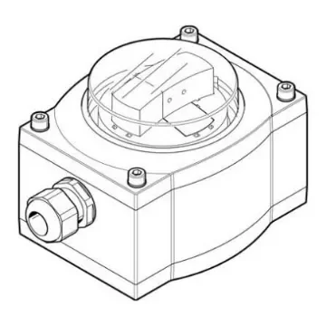 Festo Sensorbox Pneumatic Switch, SRAP Series, 30V dc - SRAP-M-CA1-GR270-1-A-TP20 product image