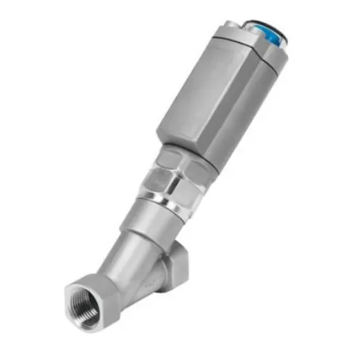 Festo Angle Seat type Pneumatic Actuated Valve, NPT to G, 10 bar - VZXA-A-TS7-1/2"-M2-V14T-16-K-46-17-PR-V4 product image