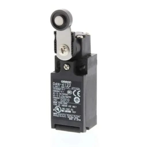 Omron D4N Series Roller Lever Limit Switch, 2NC, IP67, Plastic Housing - D4N-1B22 product image