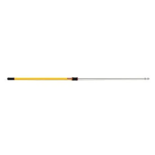 Rubbermaid Commercial Products Yellow Aluminium Telescopic Handle, 1.22m, for use with Mop Pads - FGQ76500YL00 product image