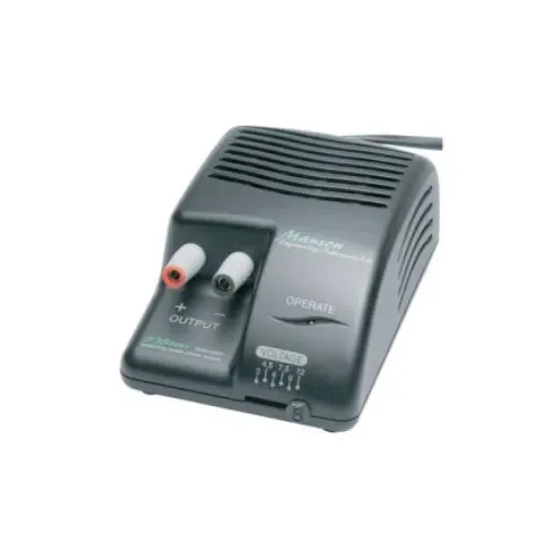 Manson SPS Series Bench Power Supply, 3 V dc, 4.5 V dc, 6 V dc, 7.5 V dc, 9 V dc, 12 V dc, 3A, 1-Output, 36W - SPS-8041 product image