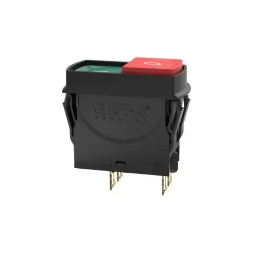 ETA Circuit Breaker - 2 Pole, 16A Current Rating - 3120-N55F-P7T1-SGRD-16A product image