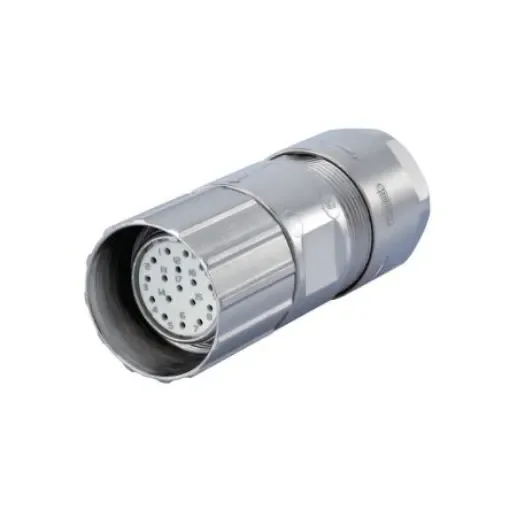Hummel Industrial Circular Connectors, Cable Mount, M23 Connector, Socket, Female, IP67, M 23 EMV Hummel Series - 7101 6 19 04D product image