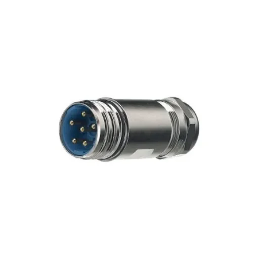 Hummel Circular Connector, 6 Contacts, Cable Mount, M23 Connector, Plug, Male, IP67, IP69K, Power Connectors M 23 Series - 7560 6 51 01 D product image
