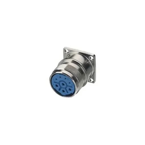 Hummel Circular Connector, 6 Contacts, Panel Mount, M23 Connector, Socket, Female, IP67, IP69K, Power Connectors M 23 - 7601 0 51 02 D product image
