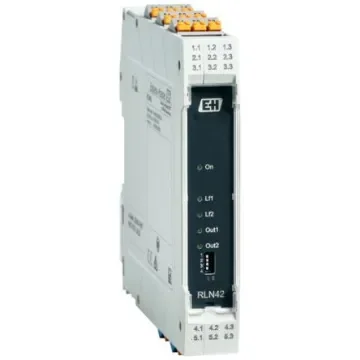 Endress+Hauser 2 Channel Galvanic Barrier, Isolating Amplifier, NAMUR Sensor, Switch Input, Relay Output, SIL 2, Zone 2 - RLN42-AA2B product image