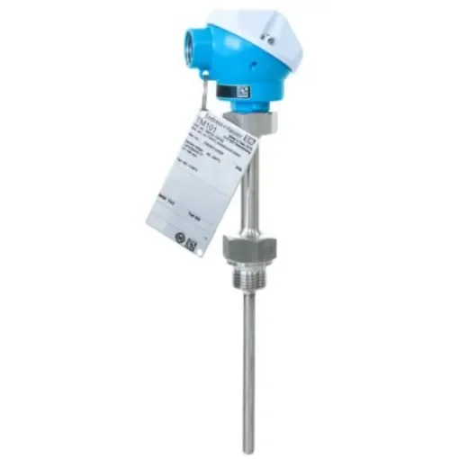 Endress+Hauser PT100 Temperature Sensor, 6mm Dia, 250mm Long, 4 Wire, G 1/2, G 1/4, M20, NPT 1/2, Class A +650°C Max - TM101-AACCB2BC1A1A1 product image