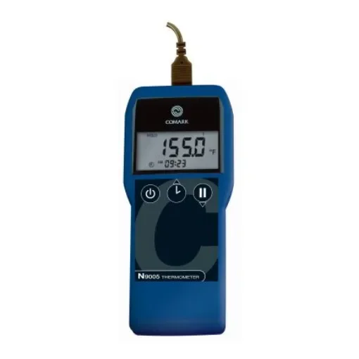 Comark N9005 Thermocouple Digital Thermometer for Industrial Use, K, T Probe, +1372°C Max, ±0.2 % Accuracy product image