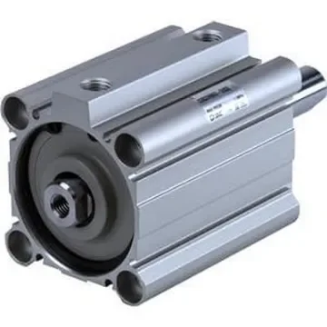 SMC Pneumatic Piston Rod Cylinder - CQ2WA20-20D, 20mm Bore, 20mm Stroke, CQ2 Series, Double Acting product image