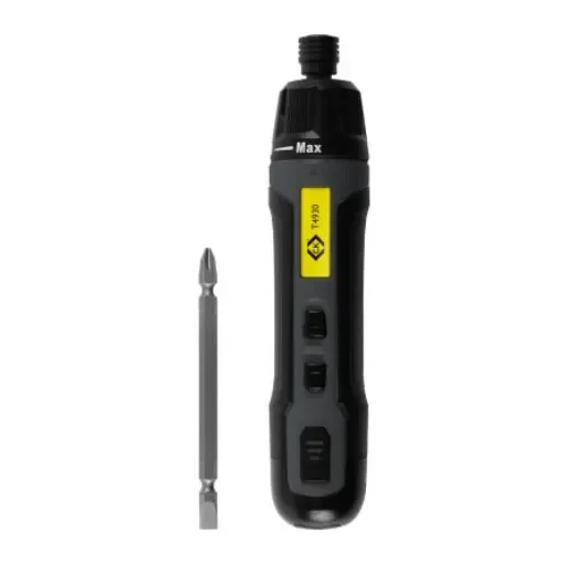 CK Pozidriv, Slotted Electronic Screwdriver, PZ2, SL4 Tip, 190 mm Overall - T4930 product image