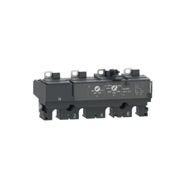 Schneider Electric, ComPacT NSX100/160/250 MCCB 4P 63A, Fixed Mount - C106TM063 product image