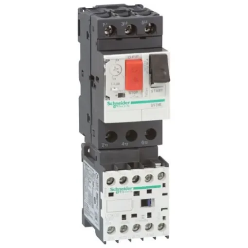 Schneider Electric 4 A TeSys Motor Starter, 24 V - GV2ME08K1BW3 product image