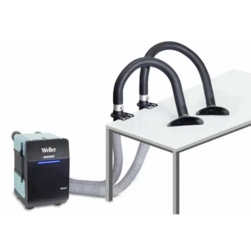 Weller FT91026699, 230V Solder Fume Extractor, H13 Particle & Active Carbon, 142W, Type F - Schuko plug, Type G - product image