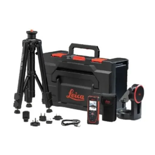 Leica D5-R Pro+Cal Distance Meter, 200m Range, ± 1.0 mm Accuracy, PreCal - 950879+CAL product image