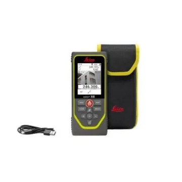 Leica X6-R Distance Meter, 250m Range, ± 1.0 mm Accuracy - 950909 product image