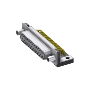 Deltron Connectors DTS 25 Way D-sub Connector Plug, 2.84mm Pitch, with Screw Locks - DTS25SYC/2M66UN product image