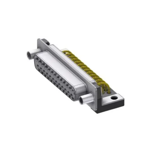 Deltron Connectors DTS 25 Way D-sub Connector Plug, 2.84mm Pitch, with Screw Locks - DTS25SYC/2M66UN product image