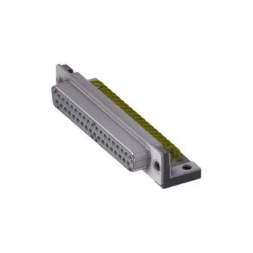 Deltron Connectors DTX 37 Way Right Angle D-sub Connector Socket, 2.77mm Pitch, with Screw Locks - DTS37SYC/2M63UN product image