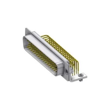 Deltron Connectors DTS 50 Way Right Angled Through Hole PCB D-sub Connector Plug, 2.84mm Pitch - DTS50PYC/2M47UN product image