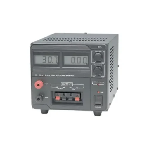 Manson EP-603/613 Series Analogue Bench Power Supply, 5V, 500mA, 1-Output - EP-613 DE product image