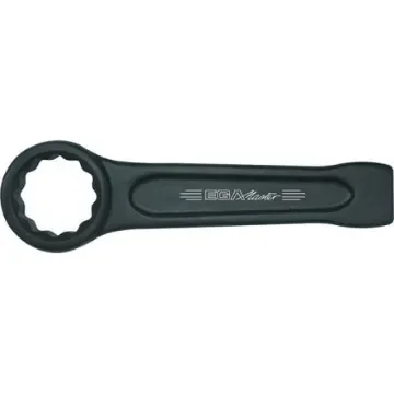 Ega-Master Ring Wrench, 165 mm Overall, 24mm Jaw Capacity, Straight Handle - 60881 product image