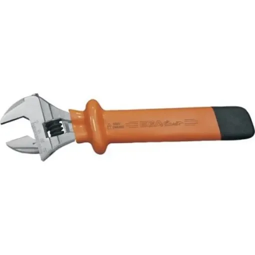 Ega-Master Adjustable Spanner, 203.2 mm Overall, 24mm Jaw Capacity, Straight Handle, VDE/1000V - 76551 product image