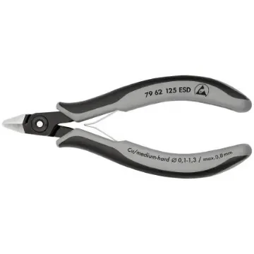 Knipex Knipex ESD Safe Precision Diagonal Cutter - 79 62 125 ESD product image