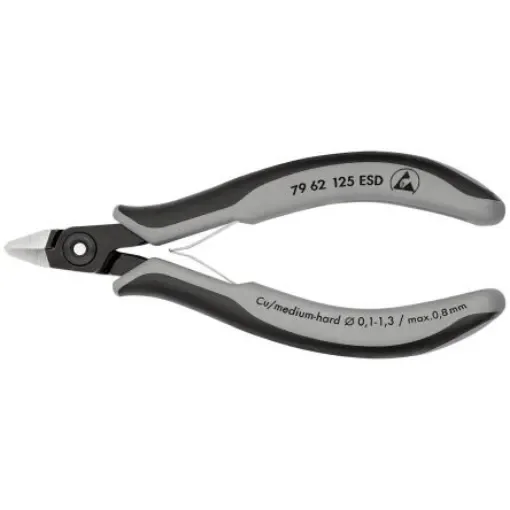 Knipex Knipex ESD Safe Precision Diagonal Cutter - 79 62 125 ESD product image