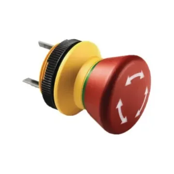 RAFI 1.15.105 Series Illuminated Push Button Switch, Changeover, Panel Mount, 22.3mm Cutout, 2NC, 250V, IP65 - 1.15.105.011/0000 product image