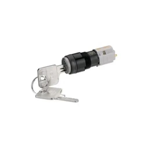 RAFI IP40 Key Switch, 1 NO + 1 NC, 4A - 1.15.108.851/0000 product image