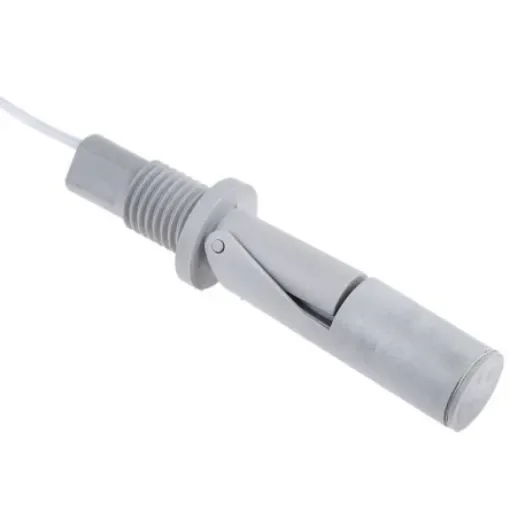 Sensata Cynergy3 RSF40 Series Horizontal Internal Polyphenylene Sulfide Float Switch, Float, 500mm Cable, SPNO, 240V ac - RSF46Y050TG product image