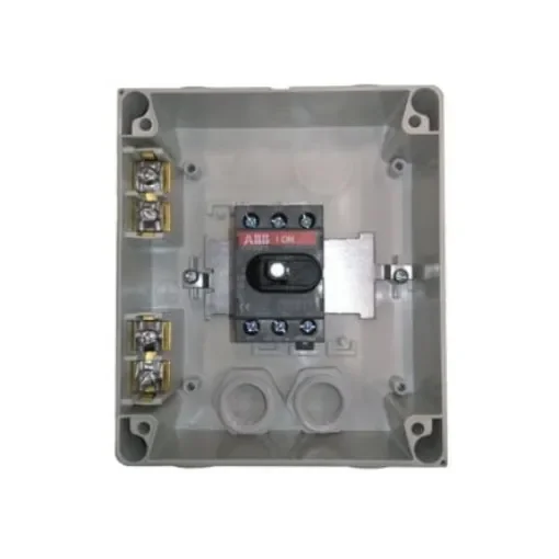 ABB 3 Pole Switch Disconnector - 25A Maximum Current, 9kW Power Rating, IP65 - 1SCA022401R3430 product image