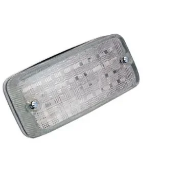 Ansell Rectangular E27 Bulkhead Light, 100 W, 220/240 V, Lamp Supplied, IP65 - A100GC product image