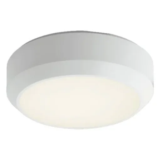 Ansell Round LED Bulkhead Light, 7 W, 220/240 V, , Lamp Supplied, IP65, ADLED - ADLED1/WV/CCT product image