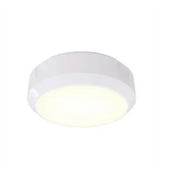 Ansell Round LED Bulkhead Light, 13 W, 220/240 V, Lamp Supplied, IP65, ADLED - ADLED2/WV/CCT/MWS product image