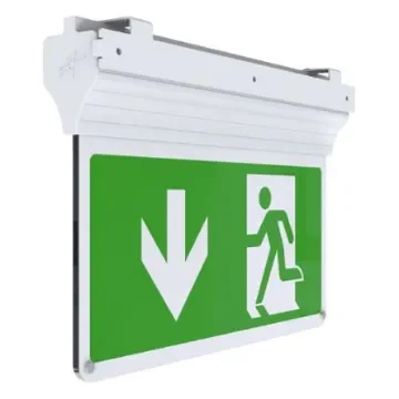 Ansell LED Emergency Exit Sign, Surface Mount, 3 W, Maintained, Non Maintained - AE3LED/3M/W/ST product image
