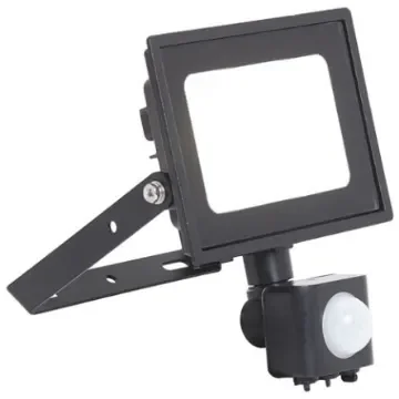 Ansell AEDELED, Security Floodlight, 10 W, 950 lm, IP44 PIR, 220/240 V - AEDELED10/CW/PIR product image