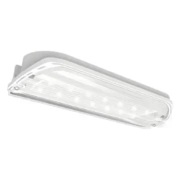 Ansell Rectangular LED Bulkhead Light, 3 W, 220/240 V, , Lamp Supplied, IP65, AKTLED - AKTLED/3M/ST product image