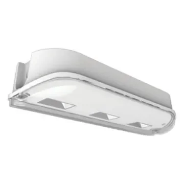 Ansell Rectangular LED Bulkhead Light, 8 W, 220/240 V, Lamp Supplied, IP65, AOSLED - AOSLED/3M/ST product image