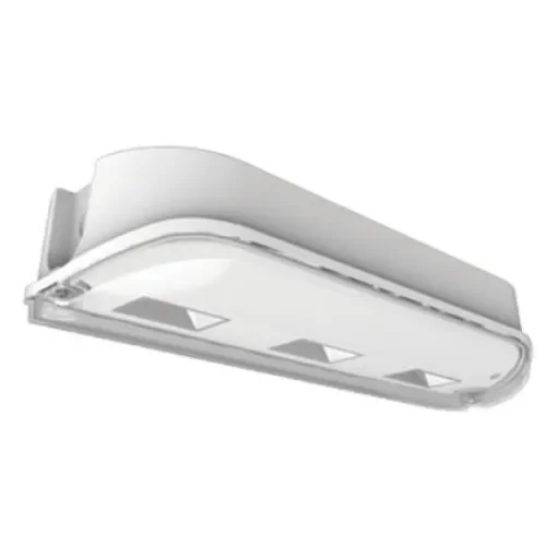 Ansell Rectangular LED Bulkhead Light, 8 W, 220/240 V, Lamp Supplied, IP65, AOSLED - AOSLED/3M/ST product image