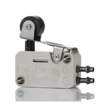SMC Roller Lever 3/2 Pneumatic Manual Control Valve VM1000 Series, 2.5mm, III B - VM1000-4NU-01 product image