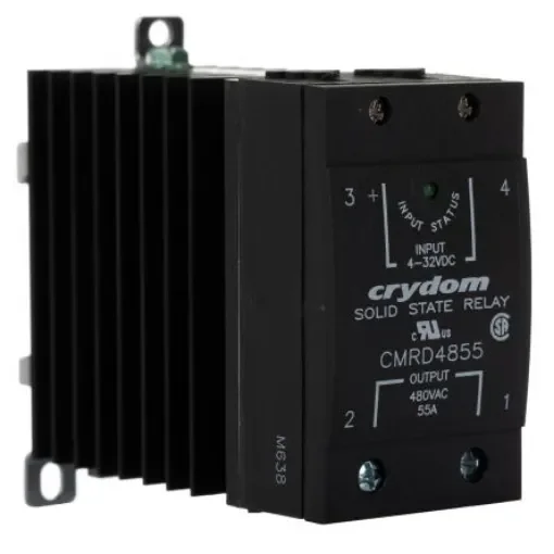 Sensata Crydom CMR48 Series Solid State Relay, 55 A Load, DIN Rail Mount, 530 V Load, 32 V Control - CMRD4855 product image