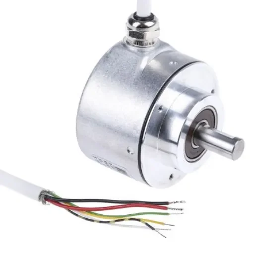 Hengstler RI58-O Series Incremental Incremental Encoder, 5000 ppr, Push Pull Signal, Solid Type, 10mm Shaft - RS0550178 product image