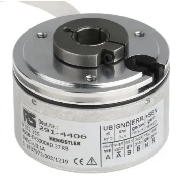 Hengstler RI58-D Series Incremental Incremental Encoder, 5000 ppr, RS422 Signal, Hollow Type, 12mm Shaft - RS0-532-315 product image