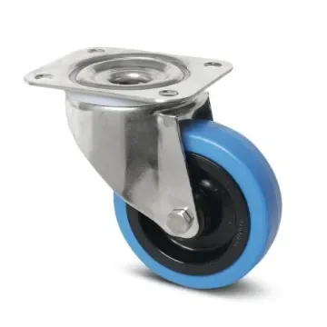 Tente Swivel Castor Wheel, 200kg Capacity, 125mm Wheel - 8370 UFD 125/40 P62 BLEU product image